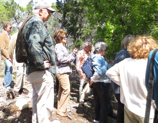 John T. Whatley touring the C. L. Browning Ranch