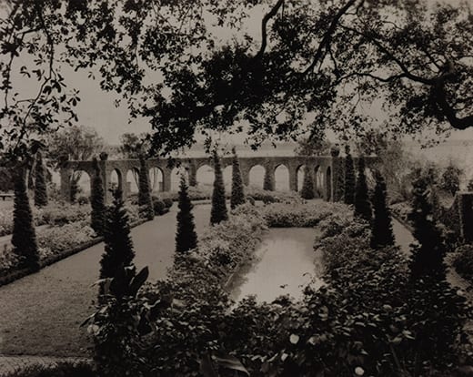 Italian Garden, estate of Arthur and Ninah Cummer, Jacksonville, FL. Courtesy Cummer Museum of Art and Gardens.