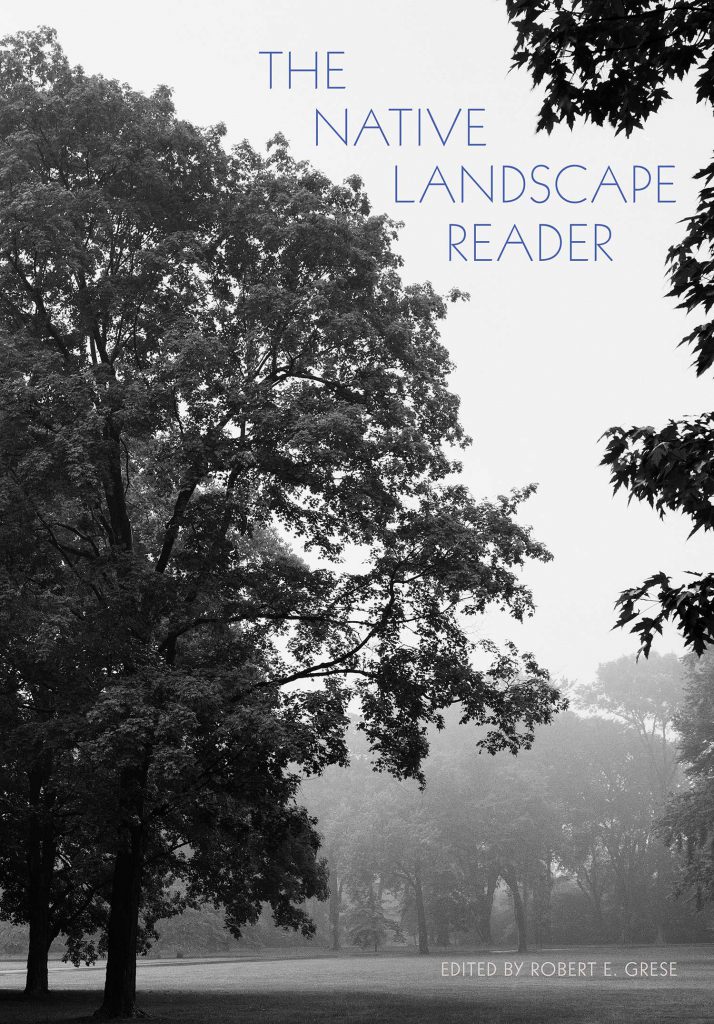 The Native Landscape Reader Book Cover