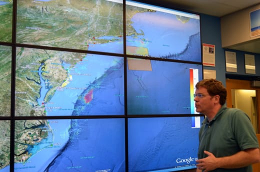 Atmospheric scientist, Michael Crowley