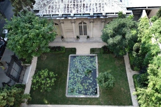 Garden from above