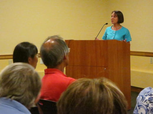 Joanna Ballantine of The Trustees of Reservations delivers an update on the restoration of the landscape at Naumkeag.