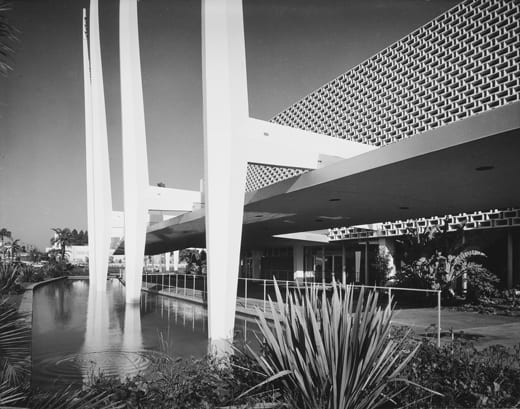 Santa Monica Civic Auditorium in collaboration with architect Welton Becket.