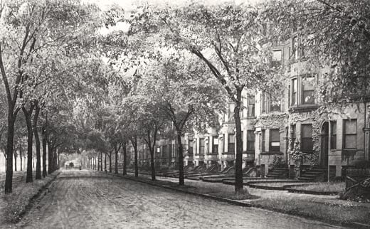 Beacon Street near Carlton Street, ca 1910
