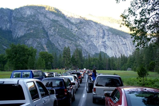 Traffic Jam, Yosemite Valley